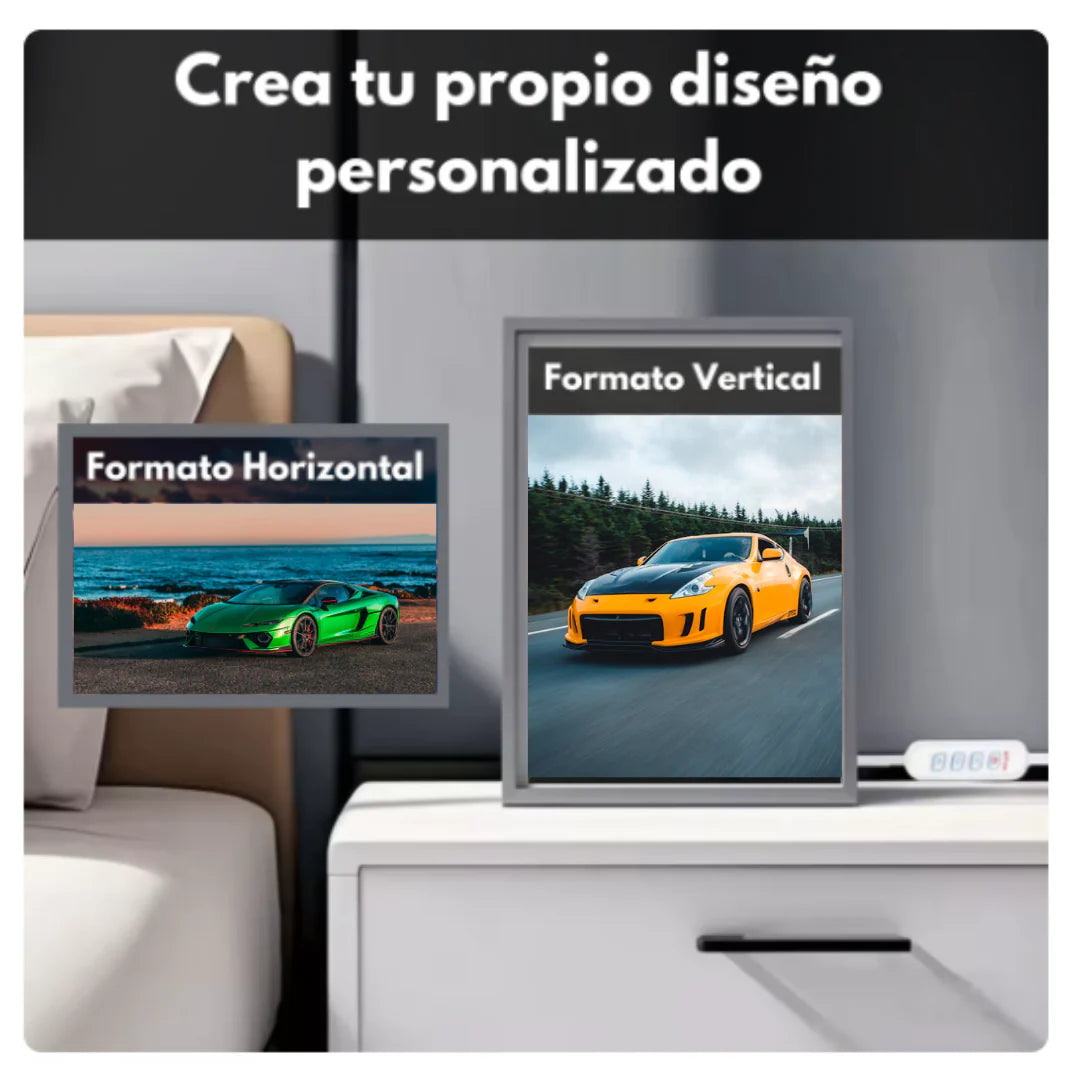 CUADRO LED PINCEL